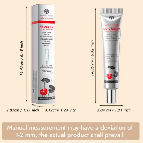 White Foundation Makeup High Coverage Waterproof Color Change Korean - winterGreenbeatynzshop