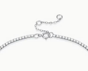 1.5ct Moissanite Bracelet 925 Silver | Adjustable Chain NZ - winterGreenbeatynzshop
