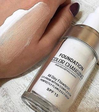 Colour changing foundation 30 ml - winterGreenbeatynzshop