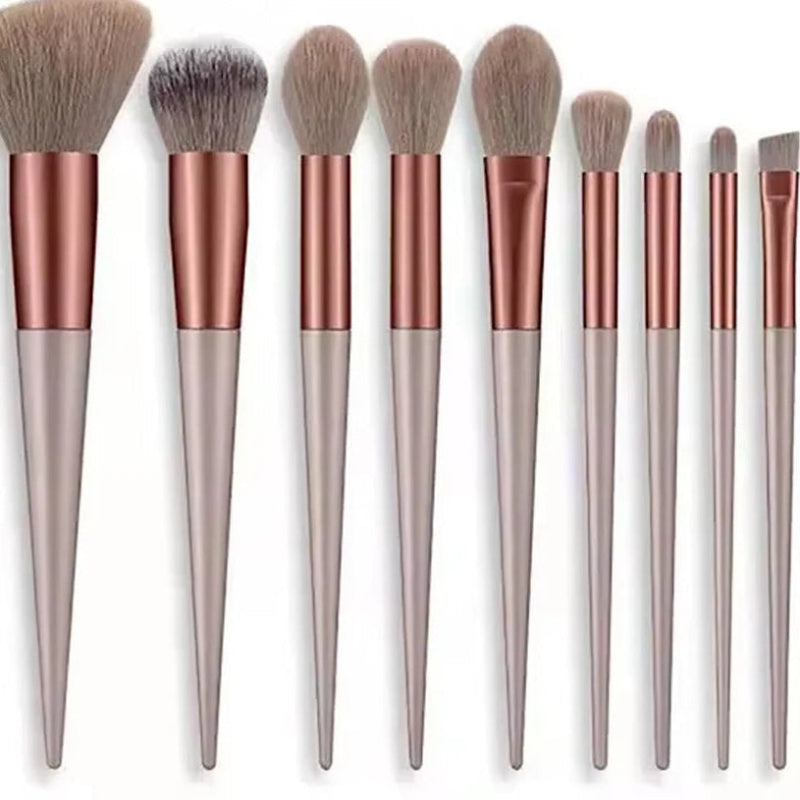 Makeup Brushes Set 13pcs Set INC Makeup Brushes Soft Packaging Bag - winterGreenbeatynzshop