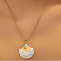 Mia Roses Aura Shell collections Necklace