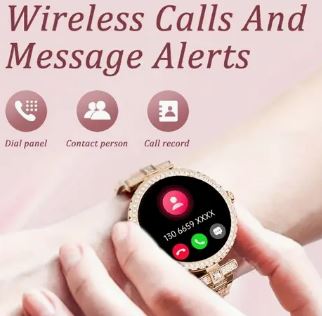 Women'S Smartwatch, 1.19-inch HD AMO LED